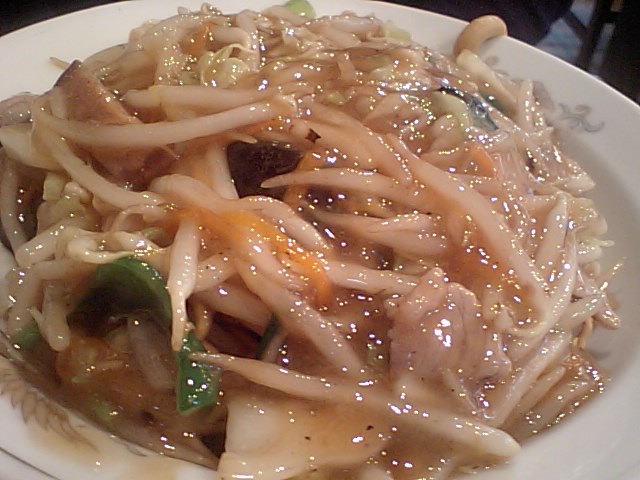 餃子の末ッ子:揚げ焼そば