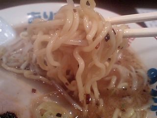 ありがとうラーメン:麺