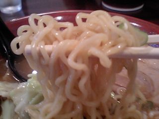 ぼくせい:麺