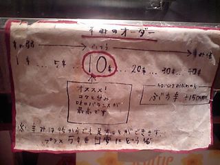 ぶちうま:辛みオーダー