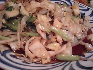 気楽:肉野菜炒め