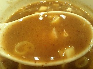 馳走麺 狸穴(まみあな):つけ汁