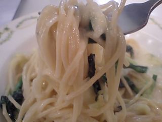 :クリームパスタ:
