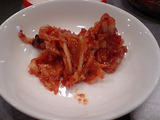 中華料理 来集軒:白菜キムチ