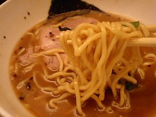 汐留らーめん:麺