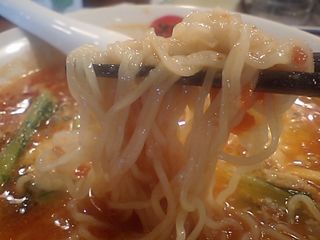 太陽のトマト麺:麺
