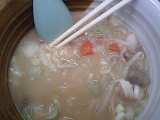 鶏皮煮込みつけそば 常吉