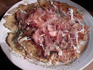 麻布十番 屋台村:お好み焼き